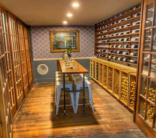 Private dining for up to 8
