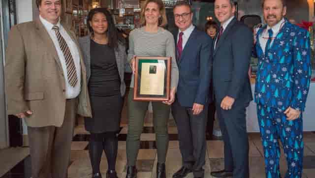 Gomes Thanks North End Athletic Association for First Robert "Teddy" Tomasone Award