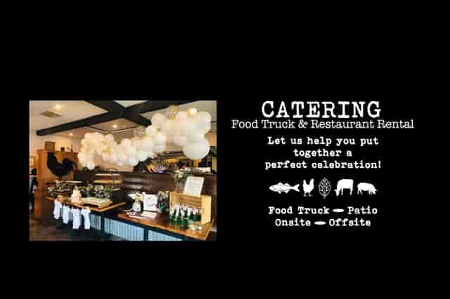 Picture of Baby shower with food and balloons Catering Food Truck and Restaurant Rental