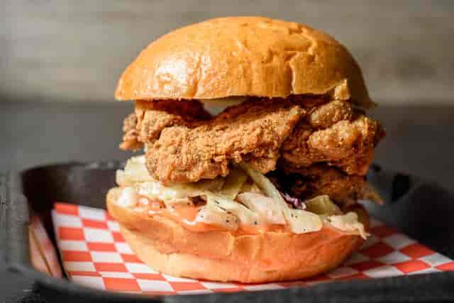 fried chicken sandwich