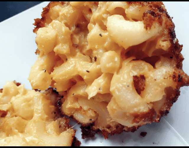 mac and cheese ball