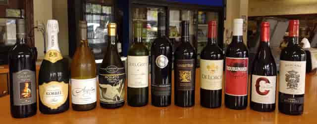 bottled Fine Wines & Craft Brews on Tap