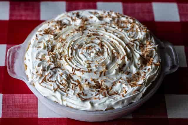 coconut cream pie