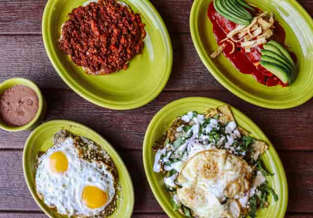 Multiple dishes