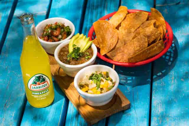 Tortilla chips and salsa