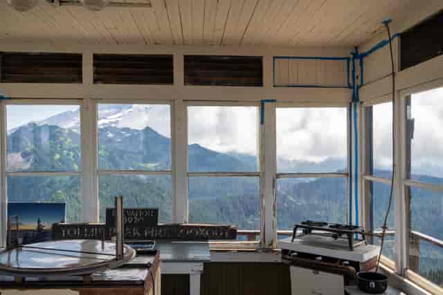 room with windows