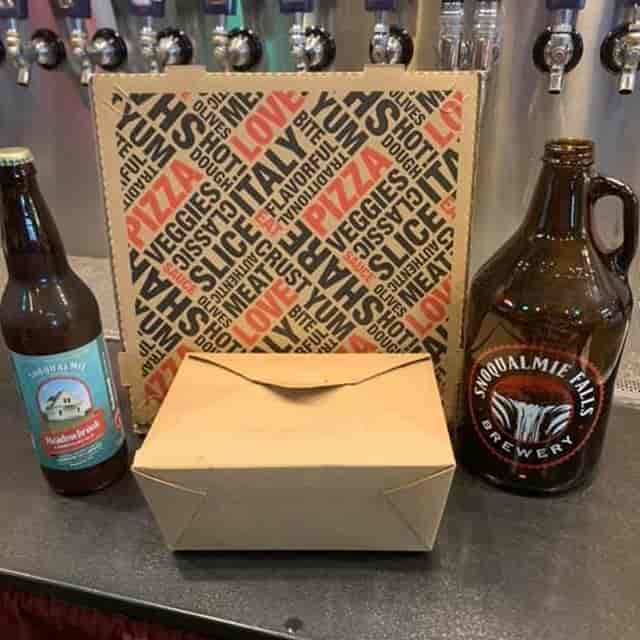 beer bottles and box