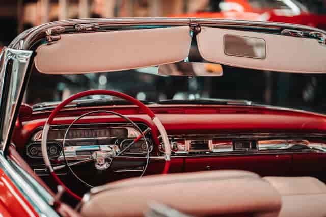 old timey car