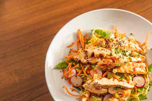 chicken soba salad