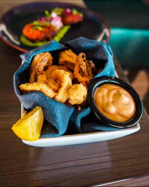 delicious fried calamari
