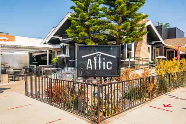 the attic exterior