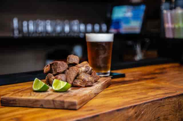 steak and beer