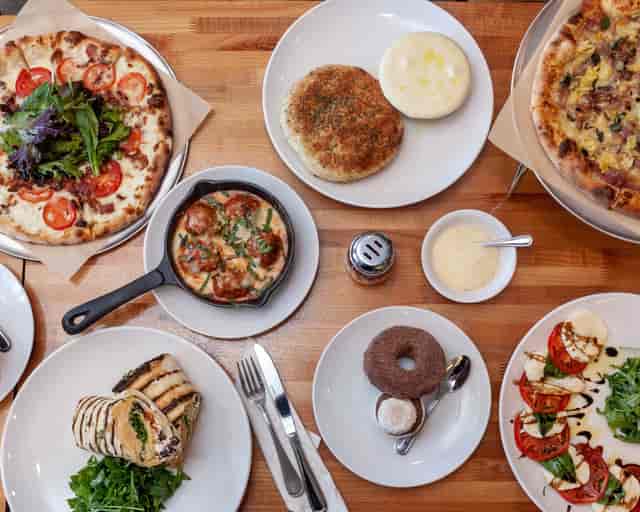 Variety of dishes