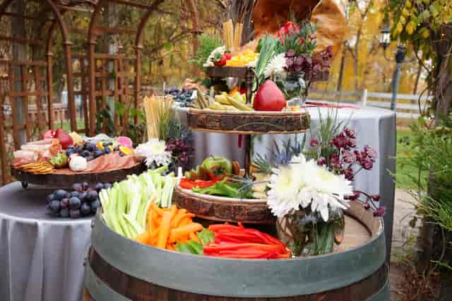 charcuterie spread