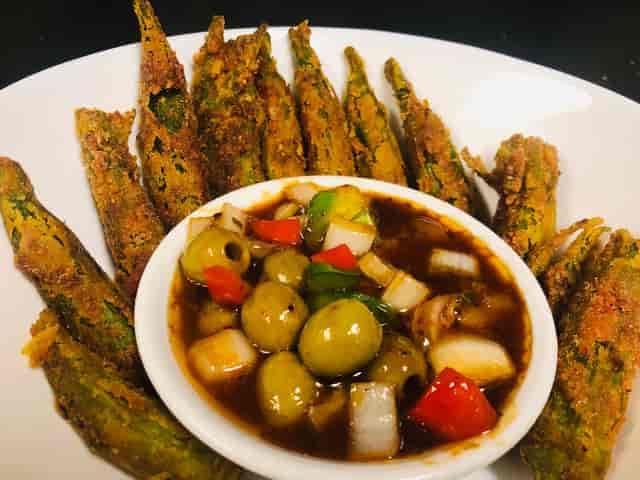 jerk fried okra