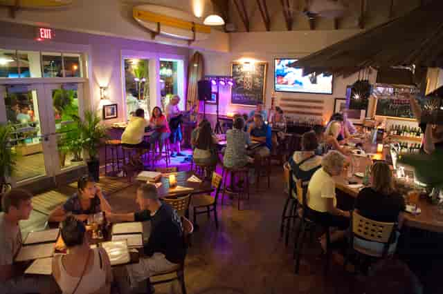 interior night at the restaurant