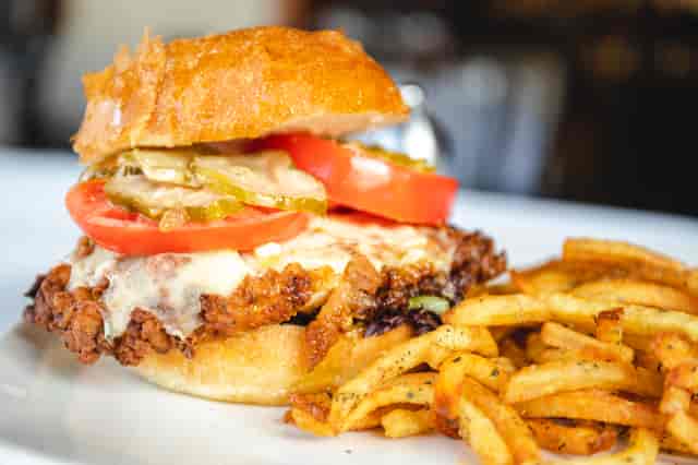 fried chicken sandwich