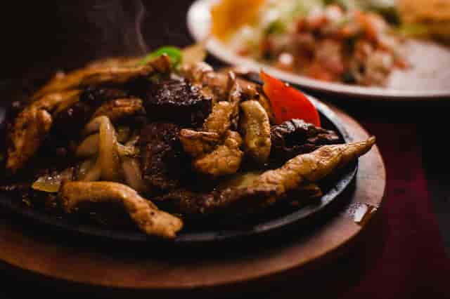 Chicken and Steak Fajitas