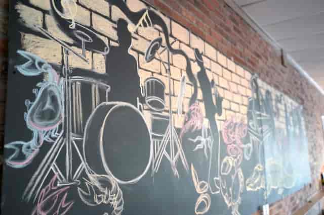 Contact Us header image - Interior wall mural