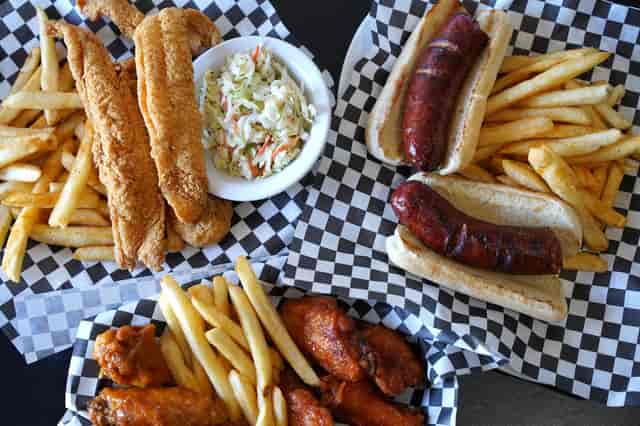 Catering Header image - food grouped photo