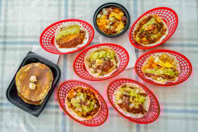 multiple dishes 3
