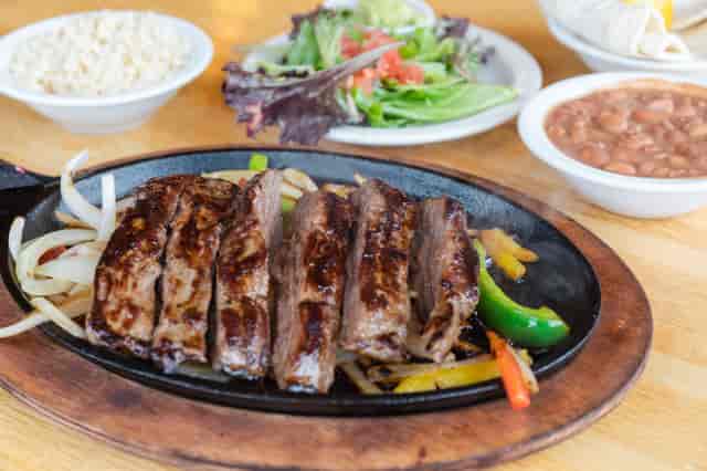 steak fajitas