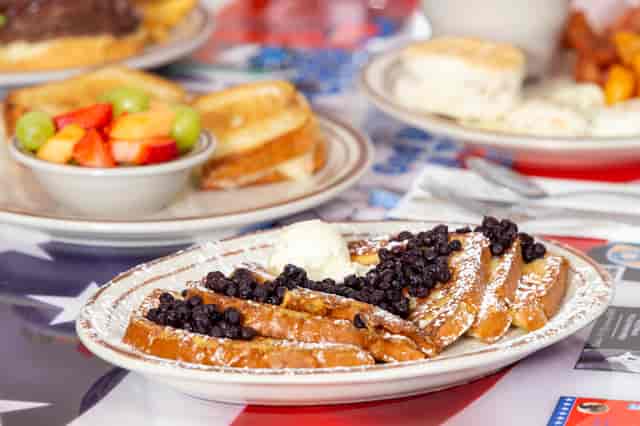 plate of french toast