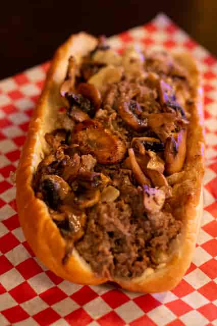 mushroom hoagie
