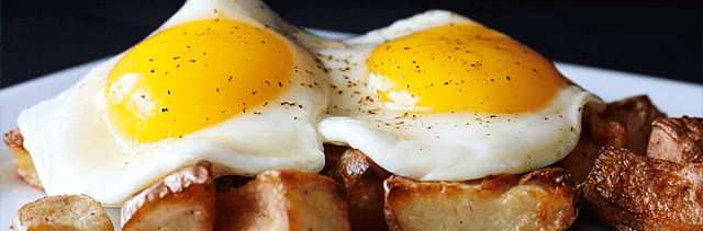 eggs on hashbrowns