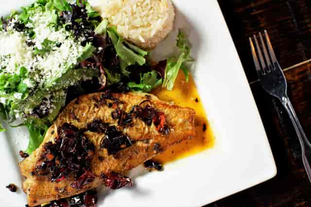 snapper al ajillo