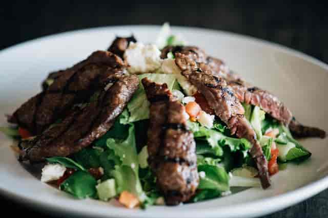 steak salad