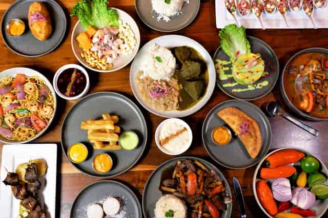 collection of dishes