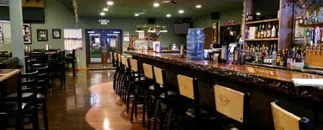 bar lounge area