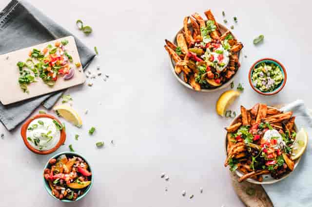 Multiple dishes
