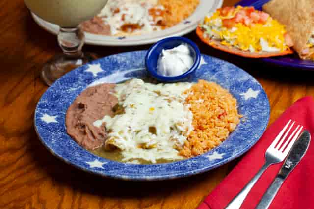 enchiladas verdes