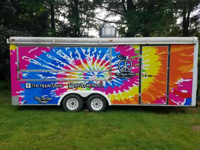 tie dye trailer