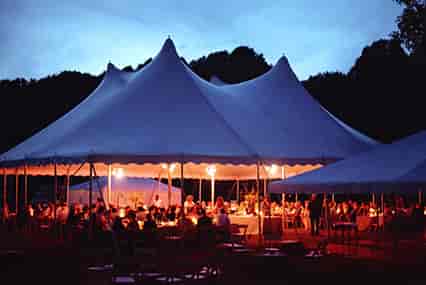 big tent wedding