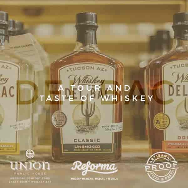 A Tour and Taste of Whiskey Del Bac