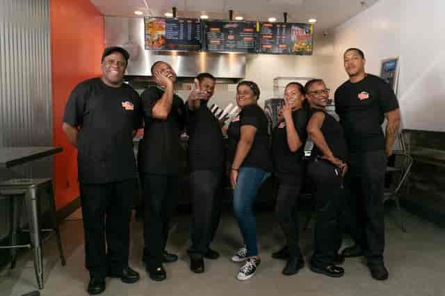 Image of team at Fishbone Seafood