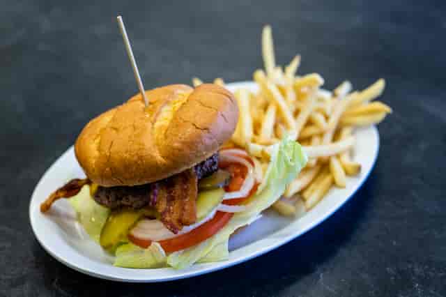 bacon cheese burger