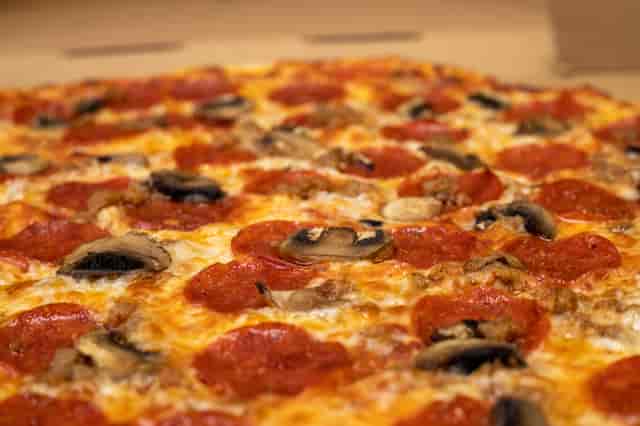 mushroom and pepperoni