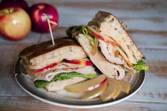 sandwich and soup
