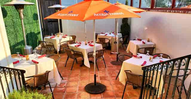 Outdoor Patio in back