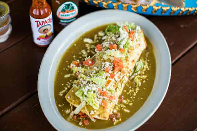 Green Wet Burritos
