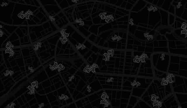 crave logo and map