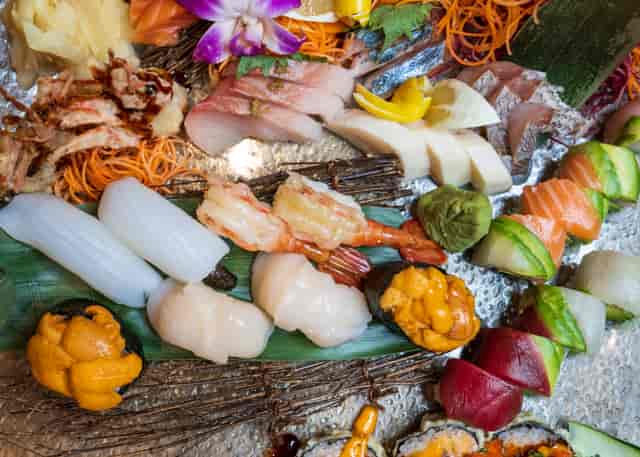 sushi platter