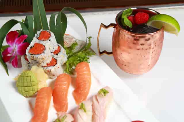 deluxe sushi dinner