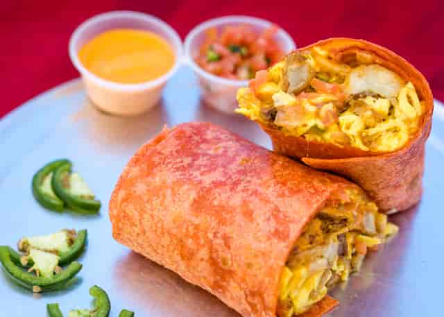 Press Burrito Bomba Rated Best Breakfast Burritos in Los Angeles!