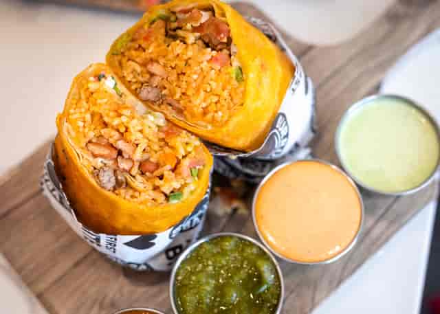 chicken burrito