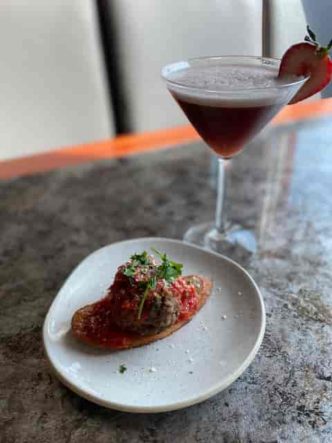 MeatbAll and martini
